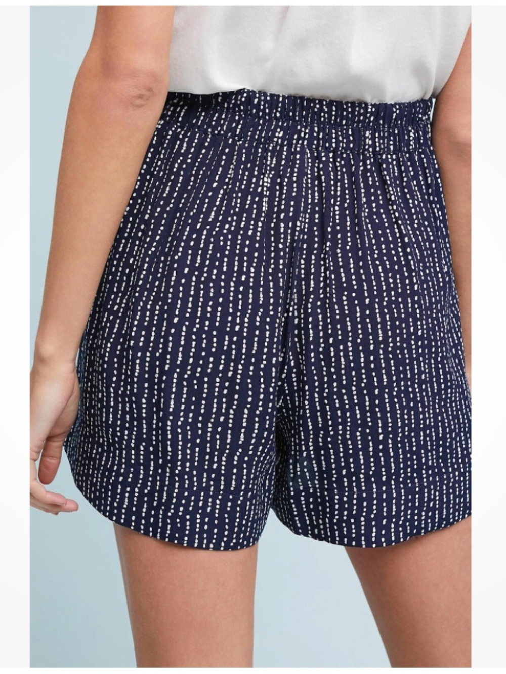 Anthropologie Ett:Twa Clearwater Printed High-Rise Shorts XS Resortwear Casual - Picture 3 of 14